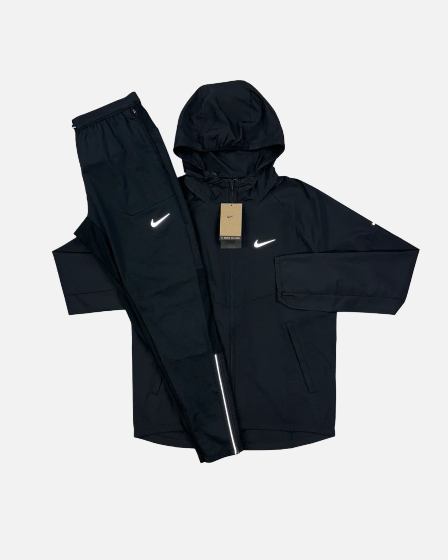 Ensemble Nike running - noir